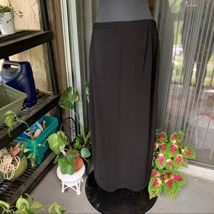 Black Private Edition Maxi skirt